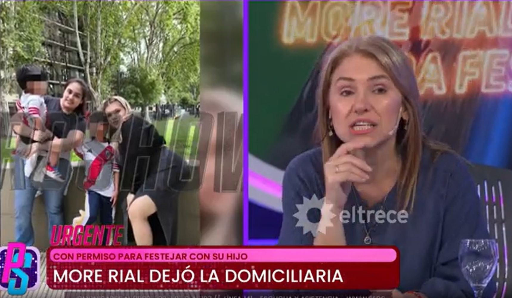 Reapareció Morena Rial tras meses bajo perfil