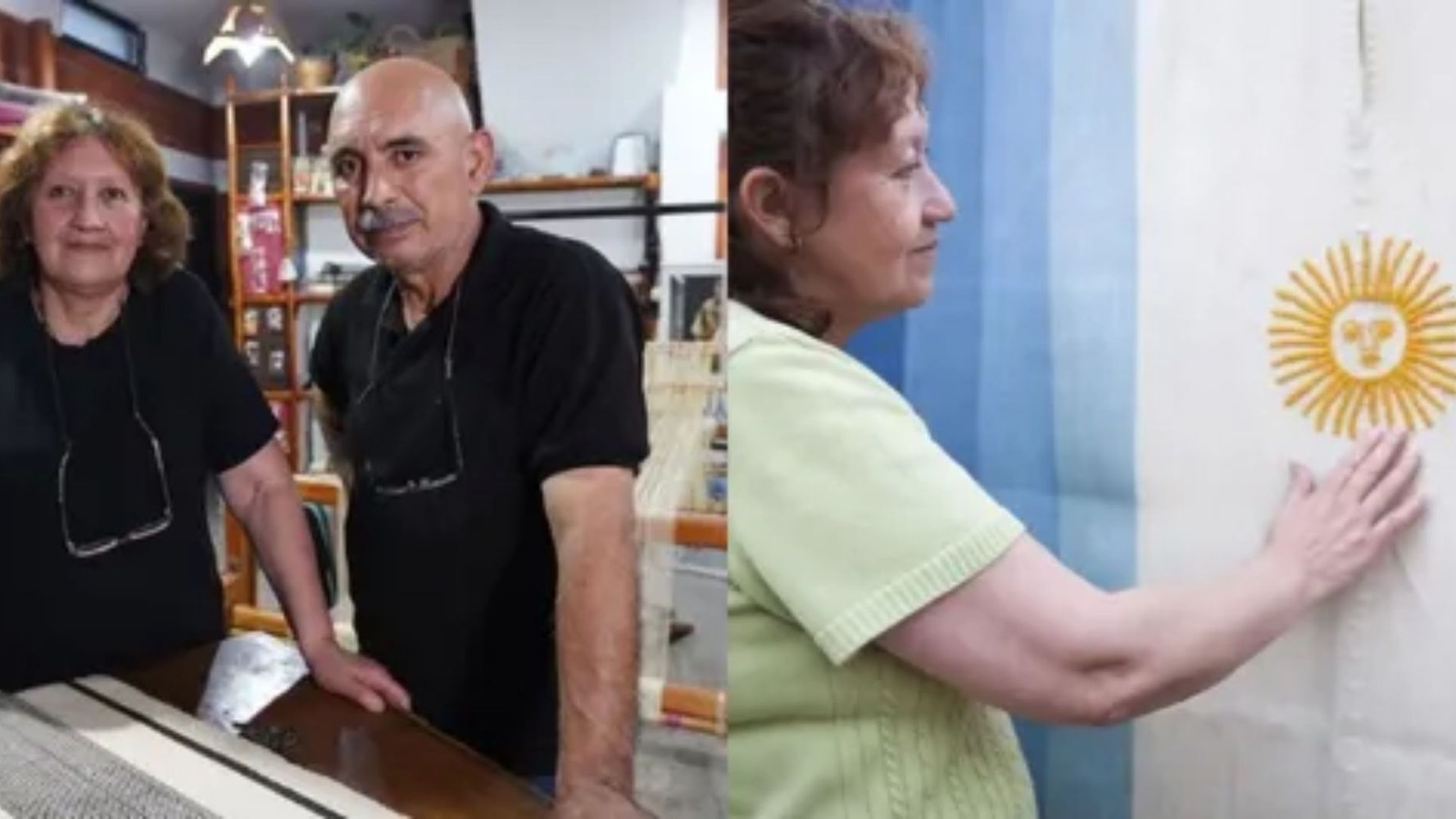 Hacer el poncho que lució La Sole puede demorar entre 15 y 20 días de trabajo.