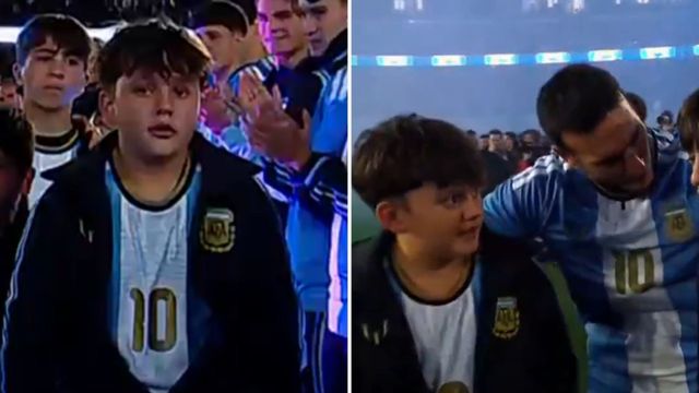 Benjamín Messi, sobrino de Lionel Messi.
