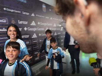 El gesto de la familia Messi con Davo Xeneize