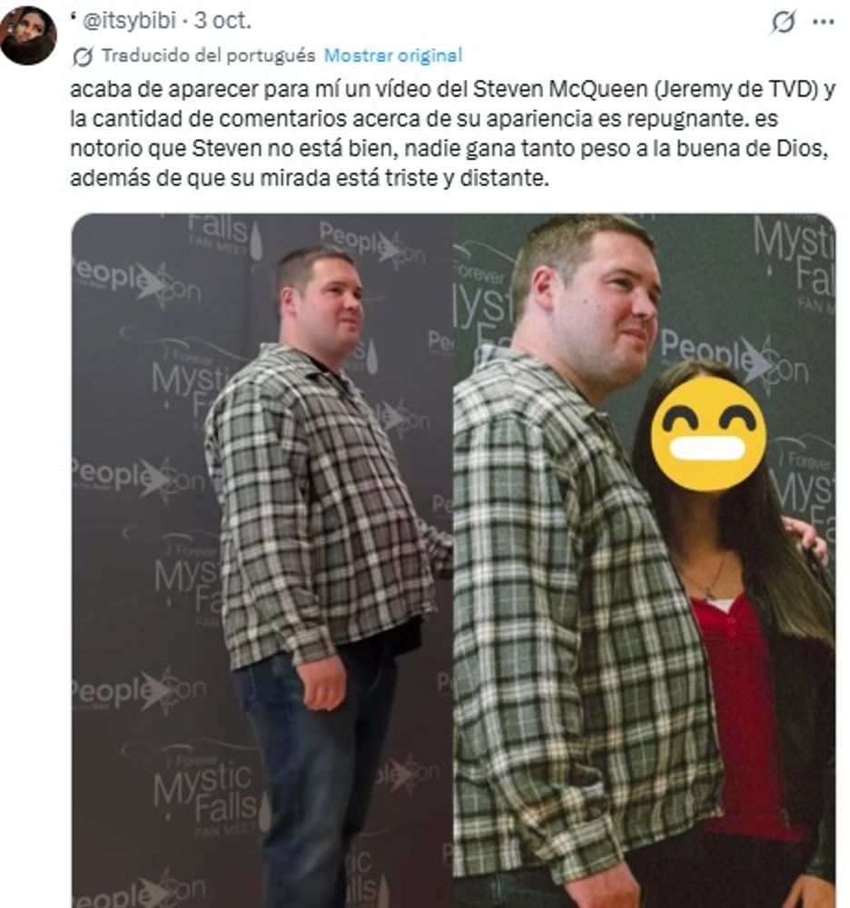 El cambio de apariencia del actor generó comentarios en redes sociales.