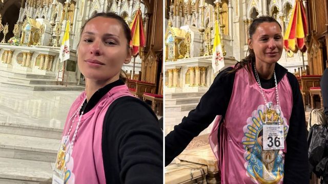 Pampita respondió a las críticas de la peregrinación a Luján