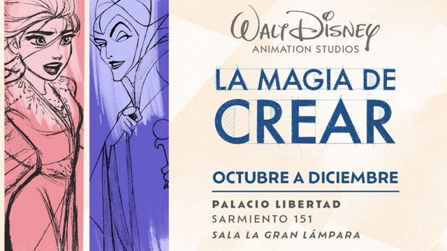 Una muestra gratuita de Disney llegará al Palacio Libertad de Buenos Aires.