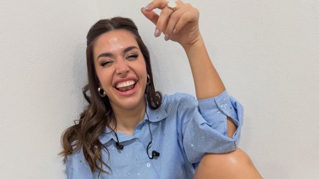 La divertida reacción de Helenita con los helados que le dieron a Euge Quevedo.