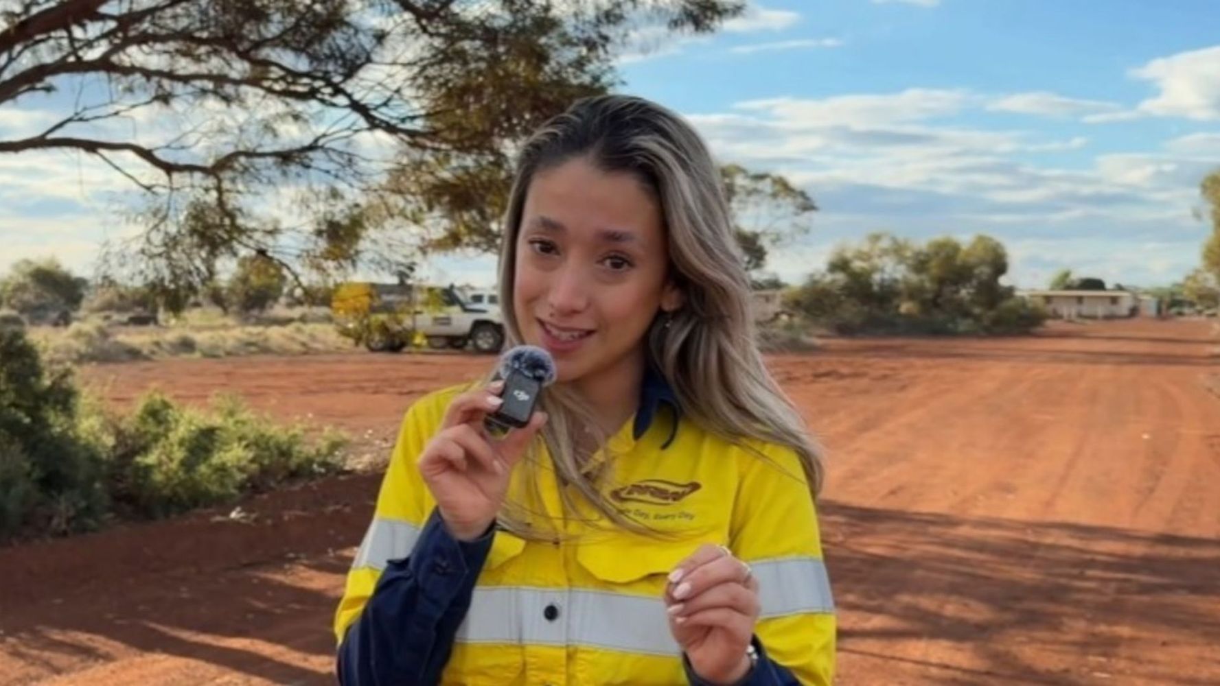Camila Caneda, la argentina que trabaja en Australia.