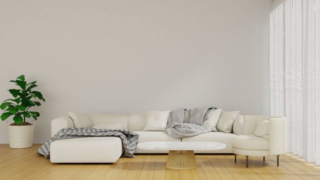 Sillón en L.