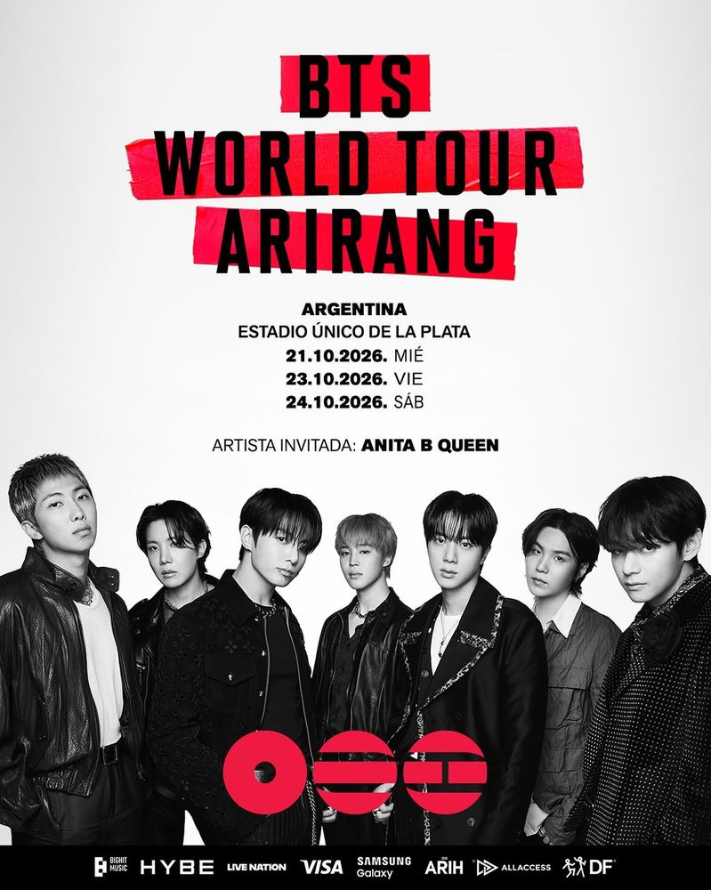 BTS en Argentina.