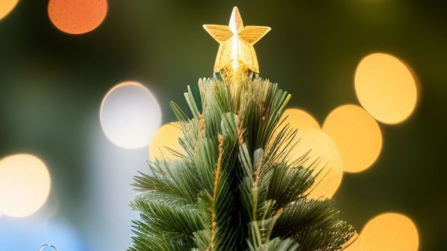El nuevo adorno que reemplazaría a la estrella del árbol de Navidad.