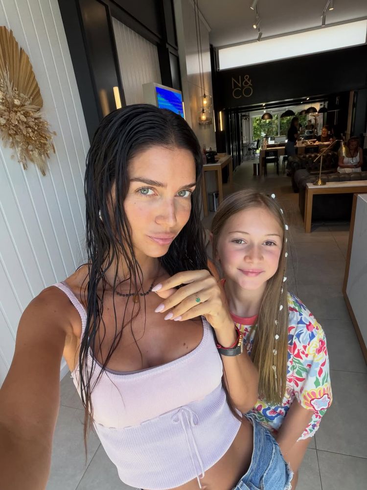 Malaika y Viggo, hijos de Zaira Nara y Jakob Von Plessen