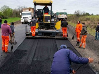 La repavimentación de la Ruta 323 llega al 80% de avance