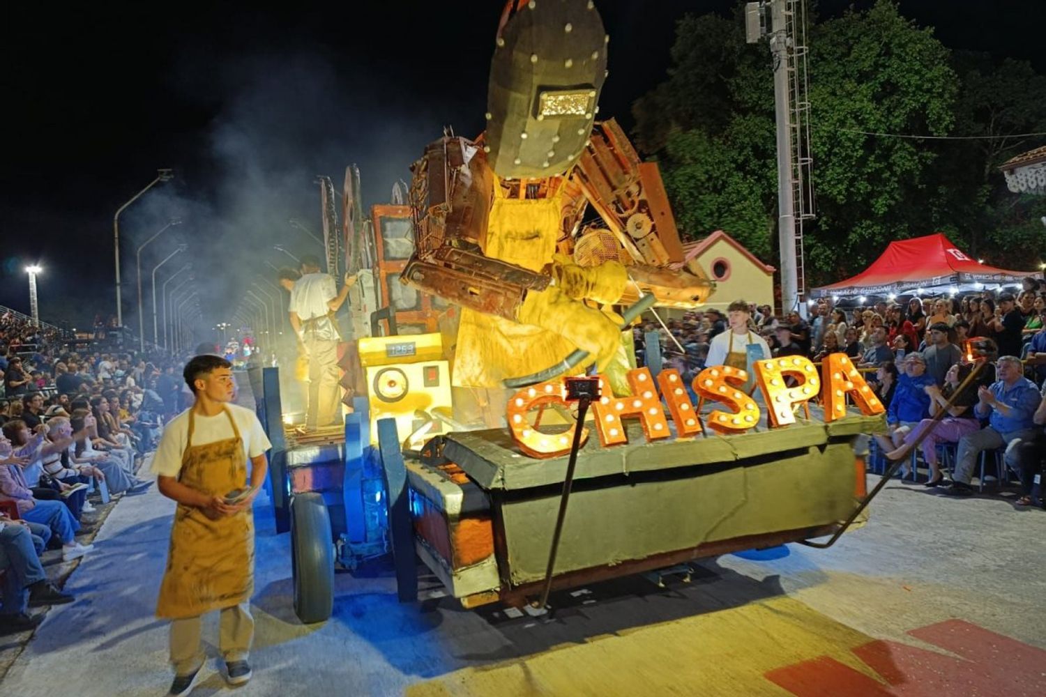 Carrozas- asado- tradición en Gualeguaychú