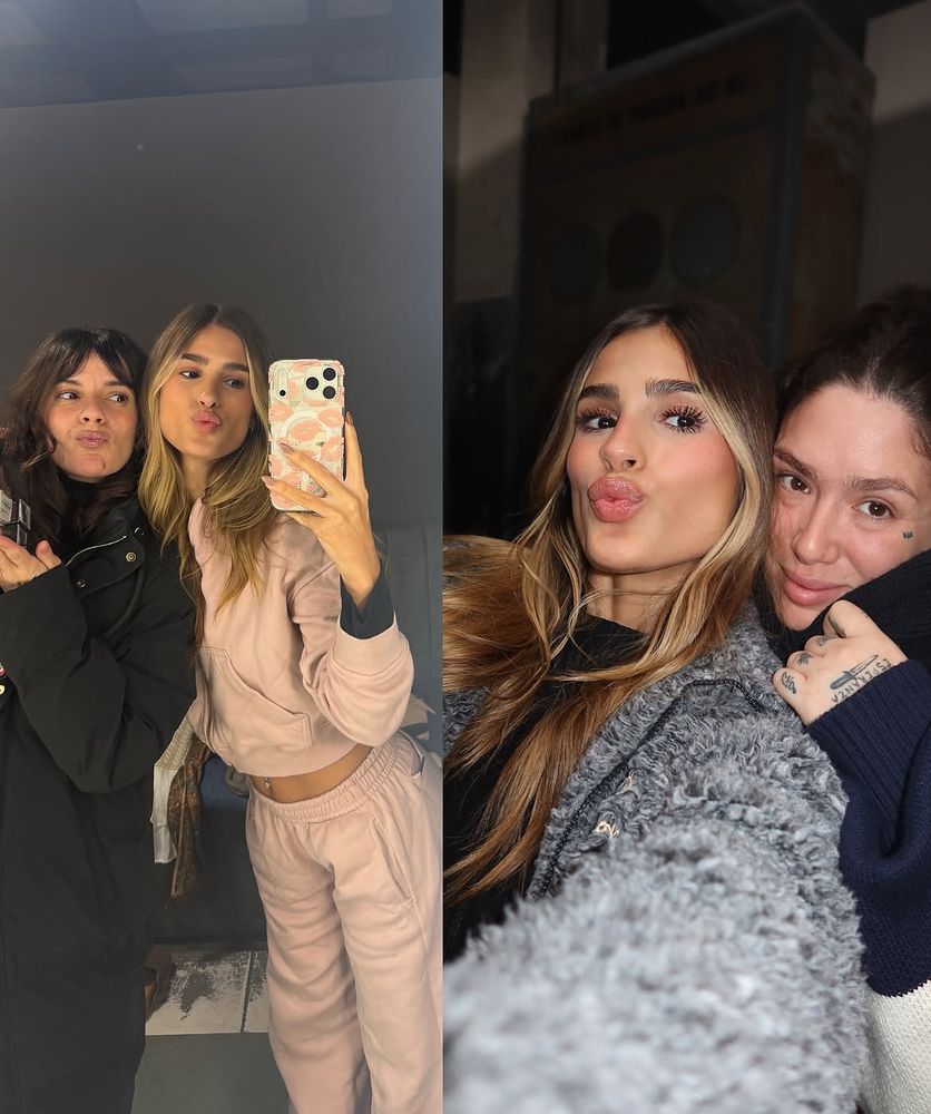 Gimena Accardi dirige a Julieta Poggio en “La Fórmula”.