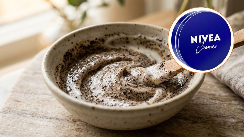 Los expertos en trucos de belleza caseros coinciden: "Mezclar la crema Nivea de lata azul con café es un potente remedio para rejuvenecer el rostro"