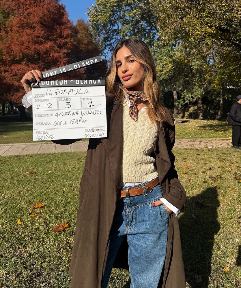Julieta Poggio estrenó su primera serie en formato vertical.