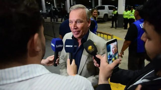 Andrés Fassi, respaldo a uno de los vicepresientes, en un momento muy complicado de Talleres.