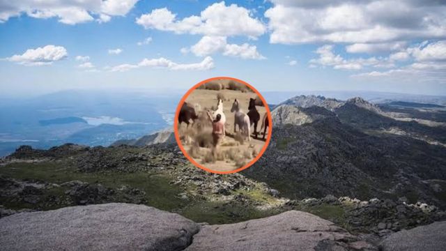 El video del escándalo en el Cerro Champaquí.