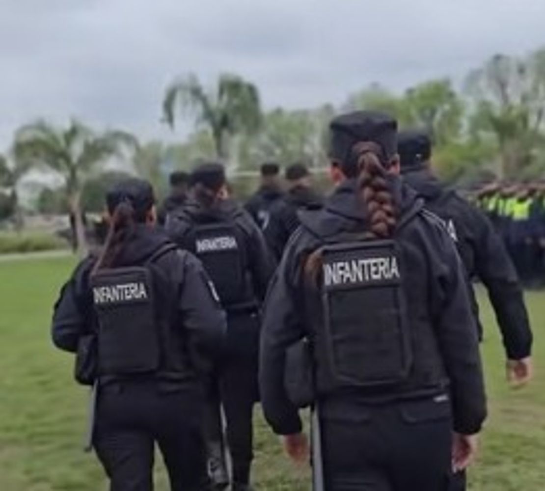 Grupo Cero, Infantería y el DOM integraron el dispositivo de unas 600 personas.