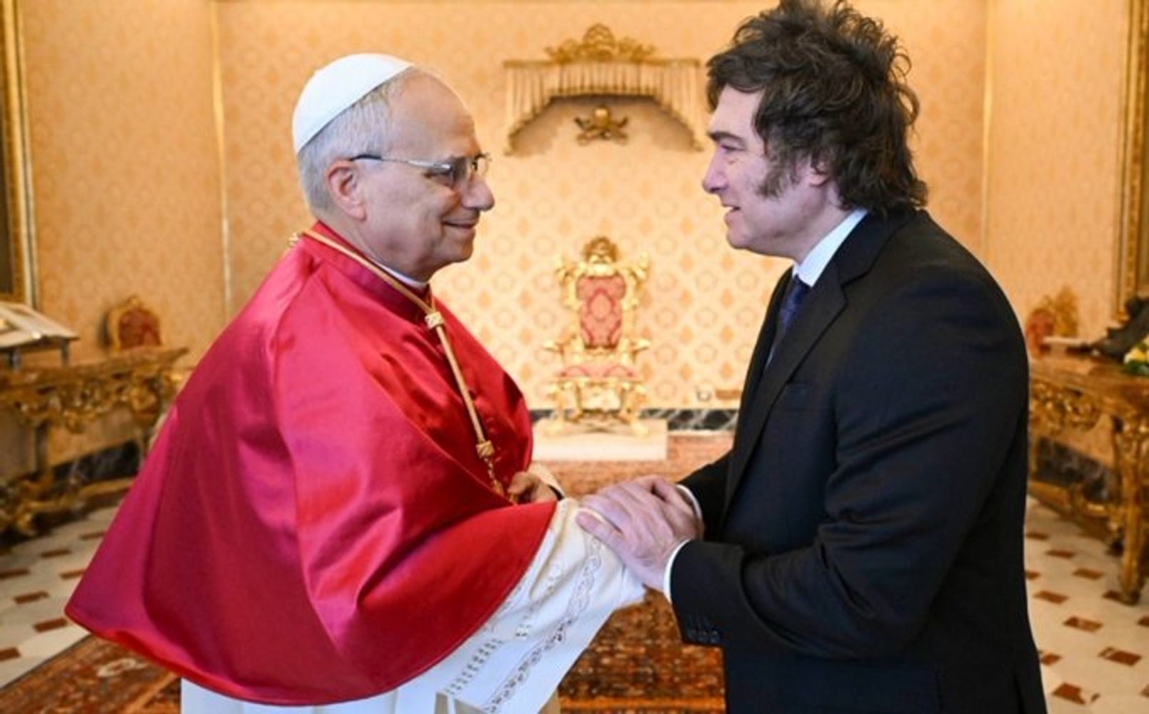 Javier Milei y el mensaje a León XIV.