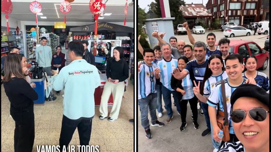 El dueño de un supermercado chino cerró el negocio y le regaló entradas a todos los empleados para ver la despedida de Messi
