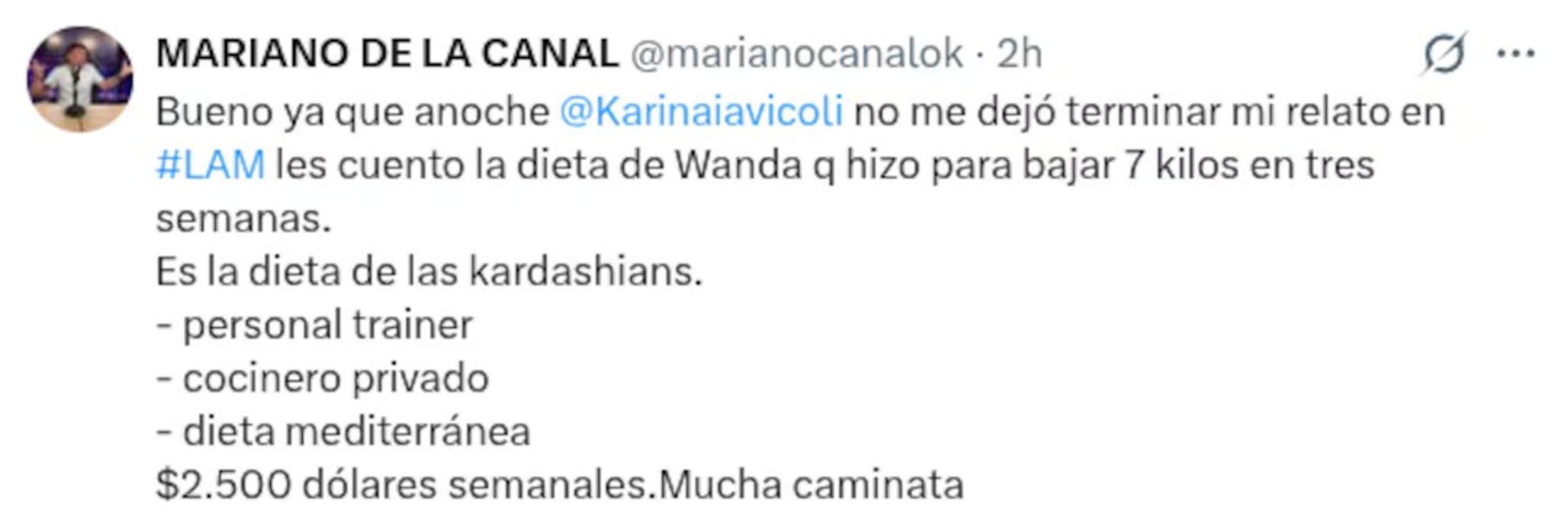 Wanda Nara posó al límite para demostrar que bajó 7 kilos: qué dieta hizo para adelgazar tan rápido