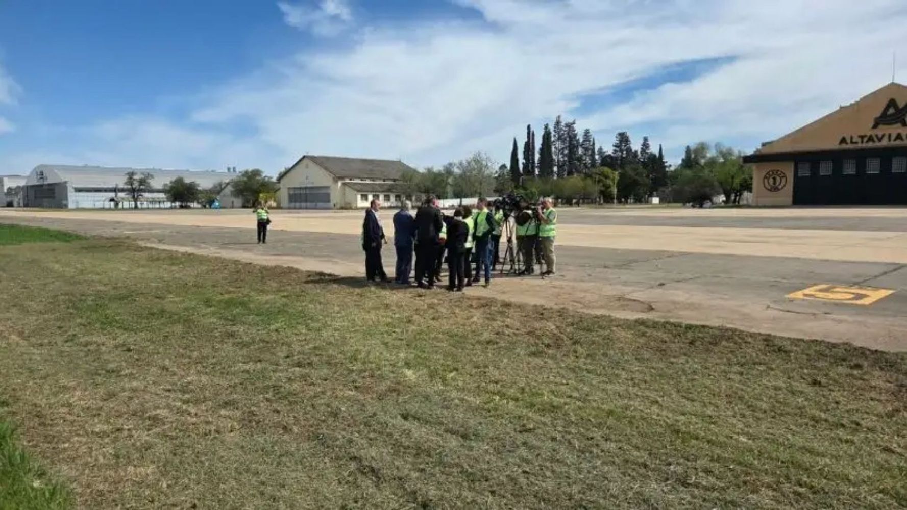 Fadea se prepara para la visita del Papa.