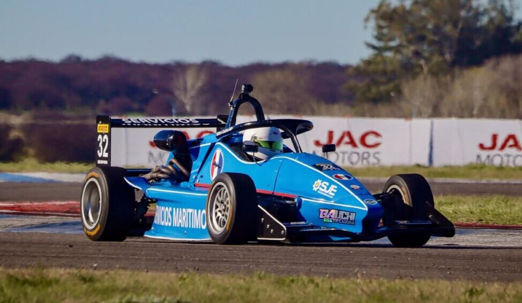 El puntaltense Milton Cudina ganó por primera vez en Formula Nacional. 