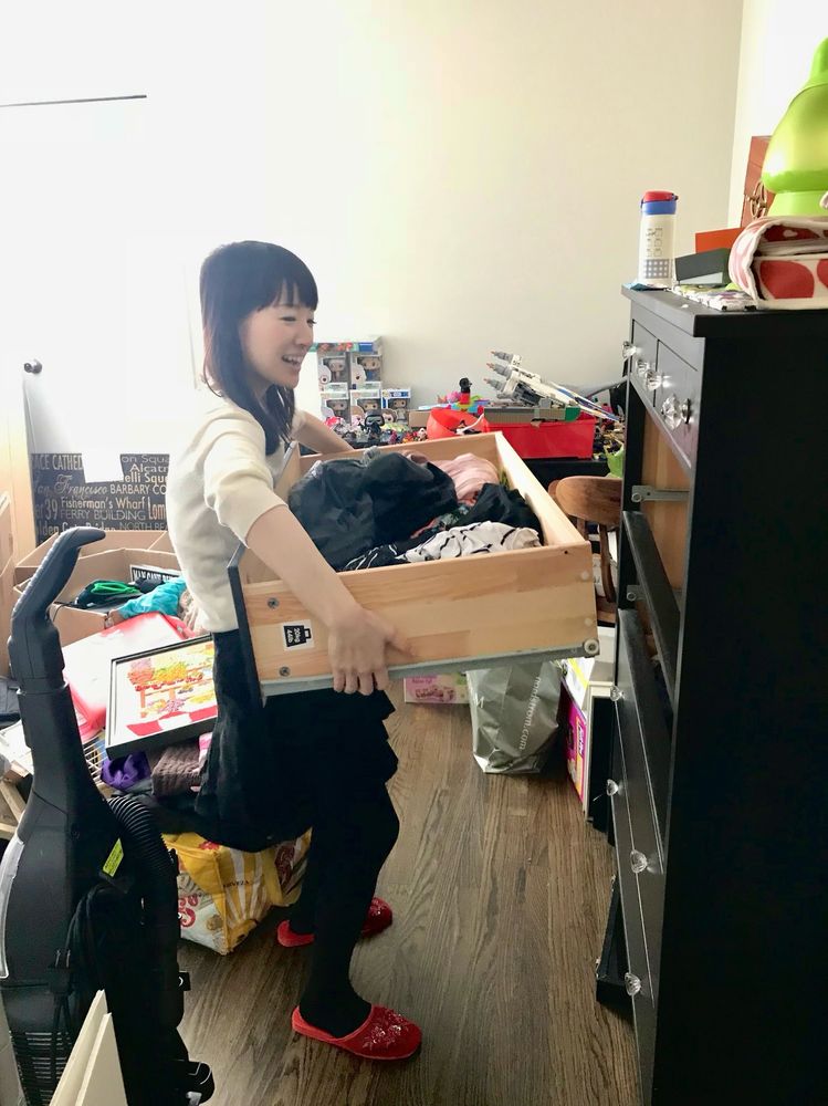 Marie Kondo, experta en orden.