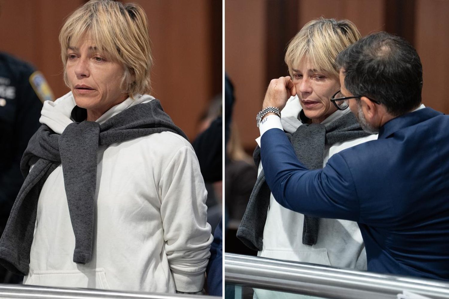 La actriz enfrenta cargos por presuntas agresiones mientras continúa la investigación.