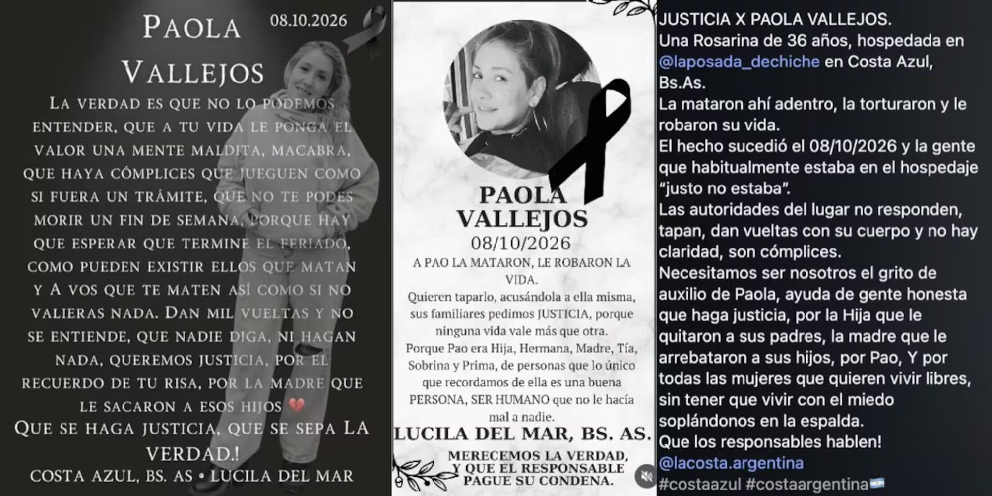 Encontraron muerta a una mujer en una posada de la Costa Atlántica