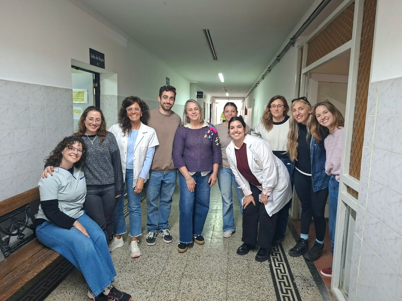 Visita al Centro Municipal de salud de Tres Arroyos
