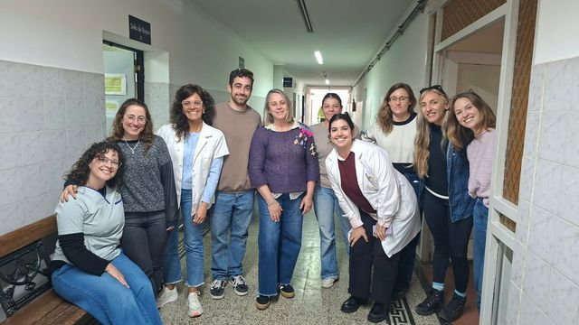 Visita al Centro Municipal de salud de Tres Arroyos