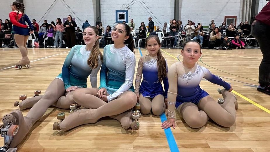 Patinadoras de Villa del Parque cerraron su participación regional