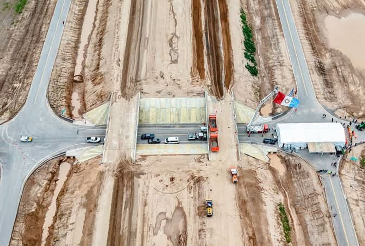 Autopista 19 inauguración tramo Los Chañaritos Santiago Temple