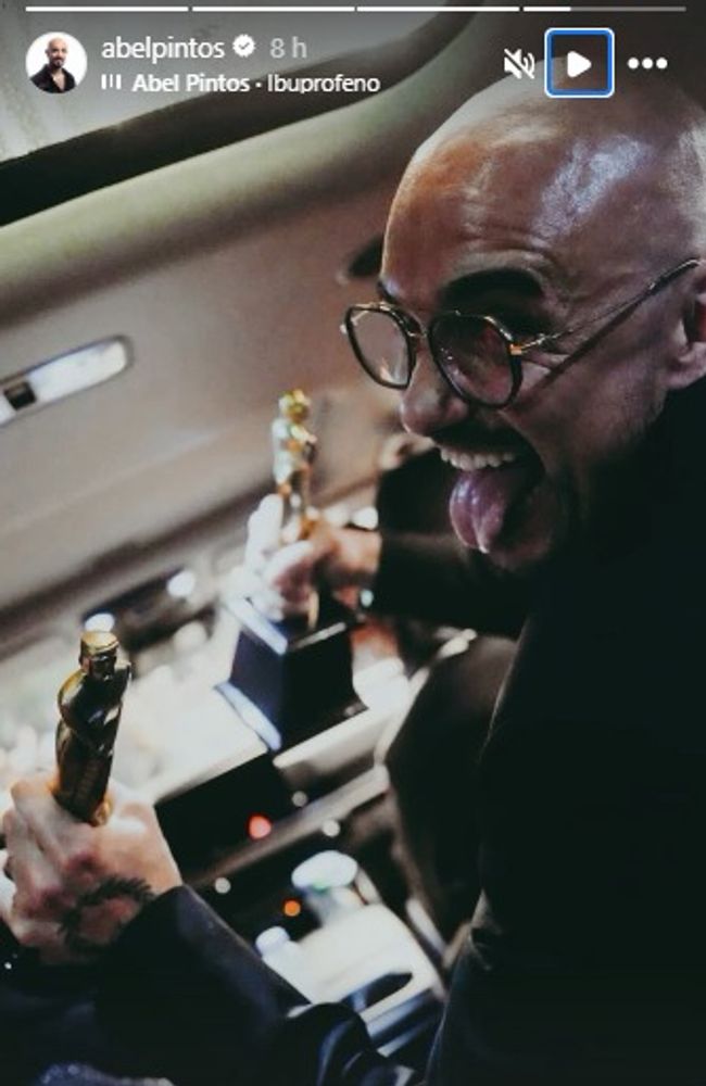 Abel Pintos ganó el Martín Fierro de Oro en la primera edición de los premios a la música.