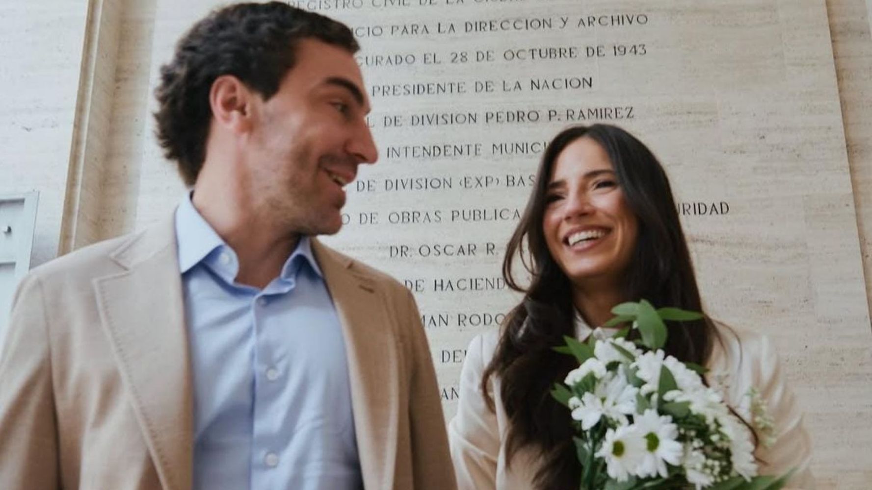 El casamiento de Sofía Terrile y Santiago Bulat.