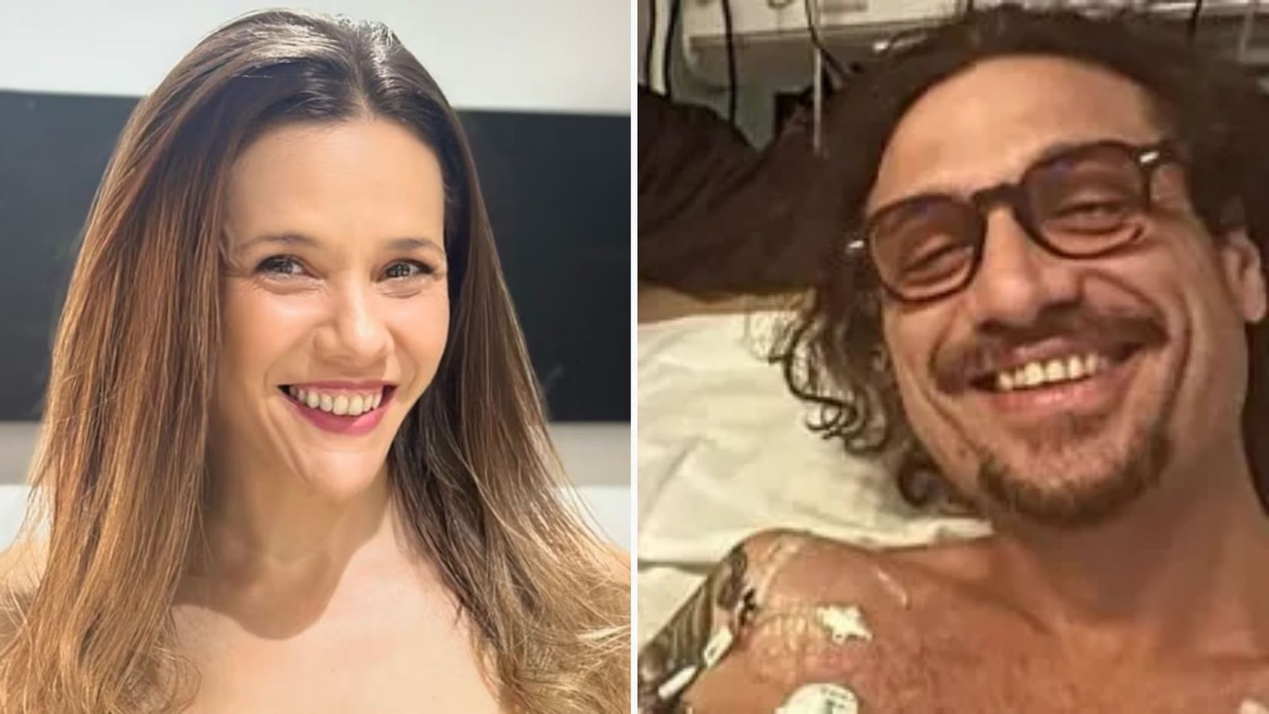 Luciana Rubinska habló de la salud de Daniel Osvaldo.