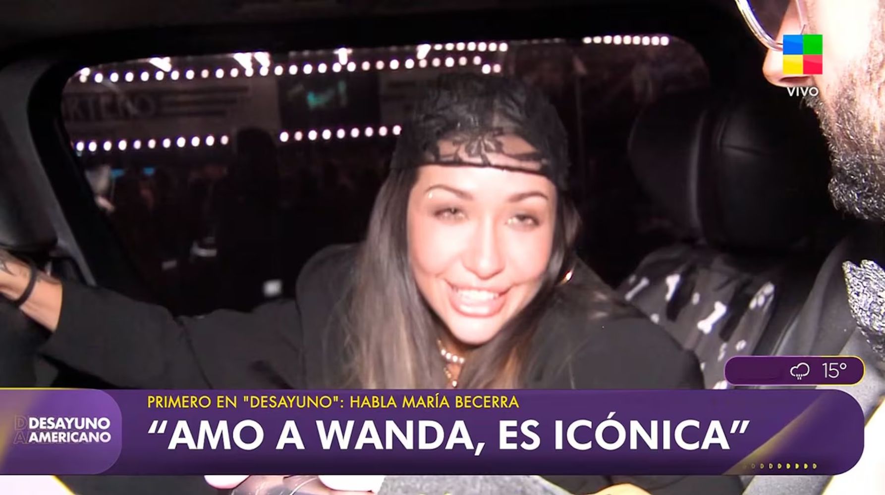 María Becerra defendió el reconocimiento que Wanda Nara recibió por “Bad Bitch”.