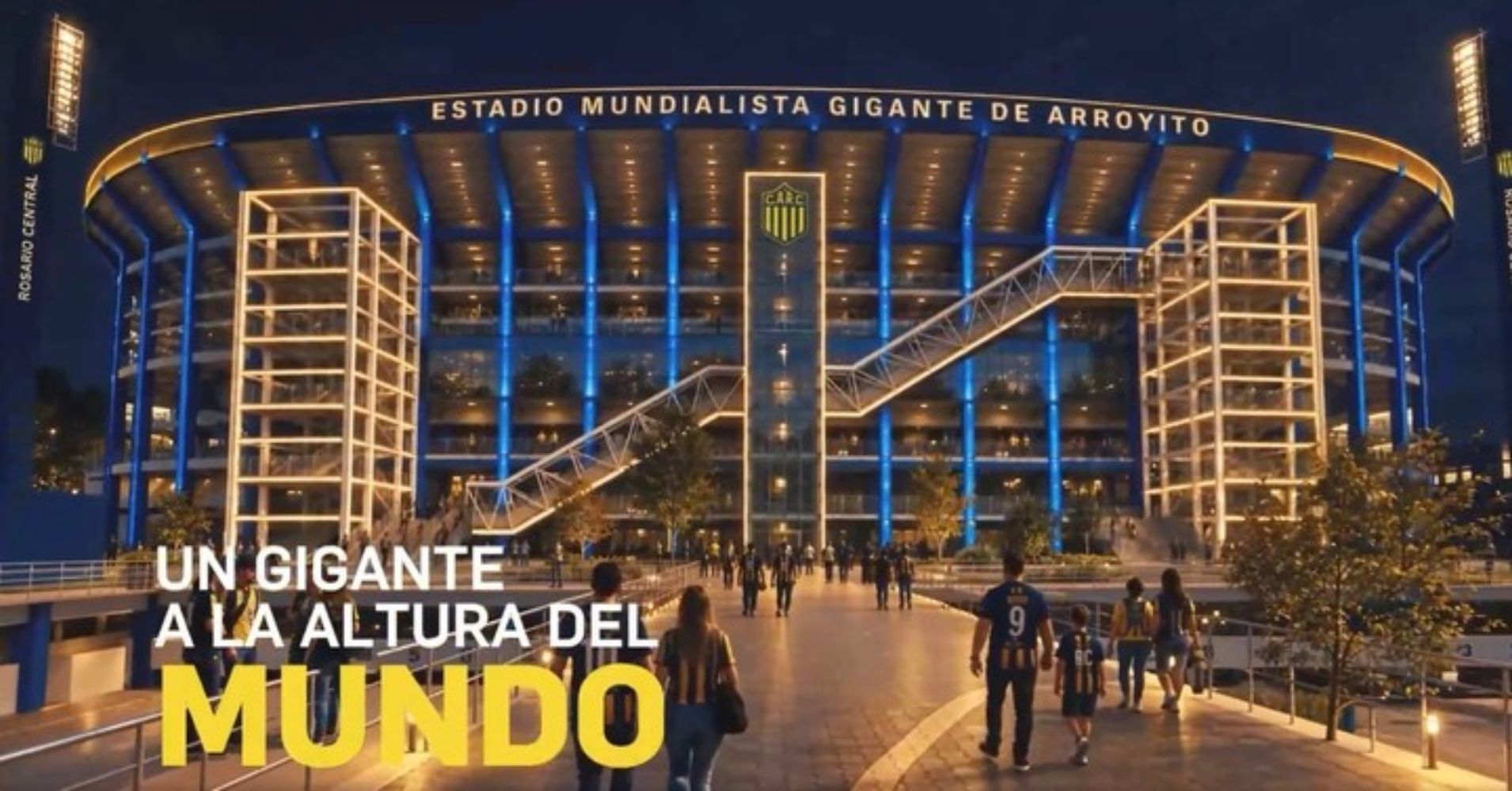 La postulación del Gigante de Arroyito como sede del Mundial 2030