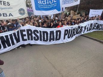 Quinta Marcha Federal Universitaria en Córdoba: el reclamo por la Ley de Financiamiento y los salarios