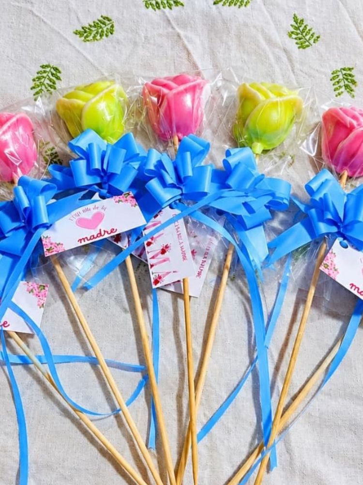 Flor de chocolate.