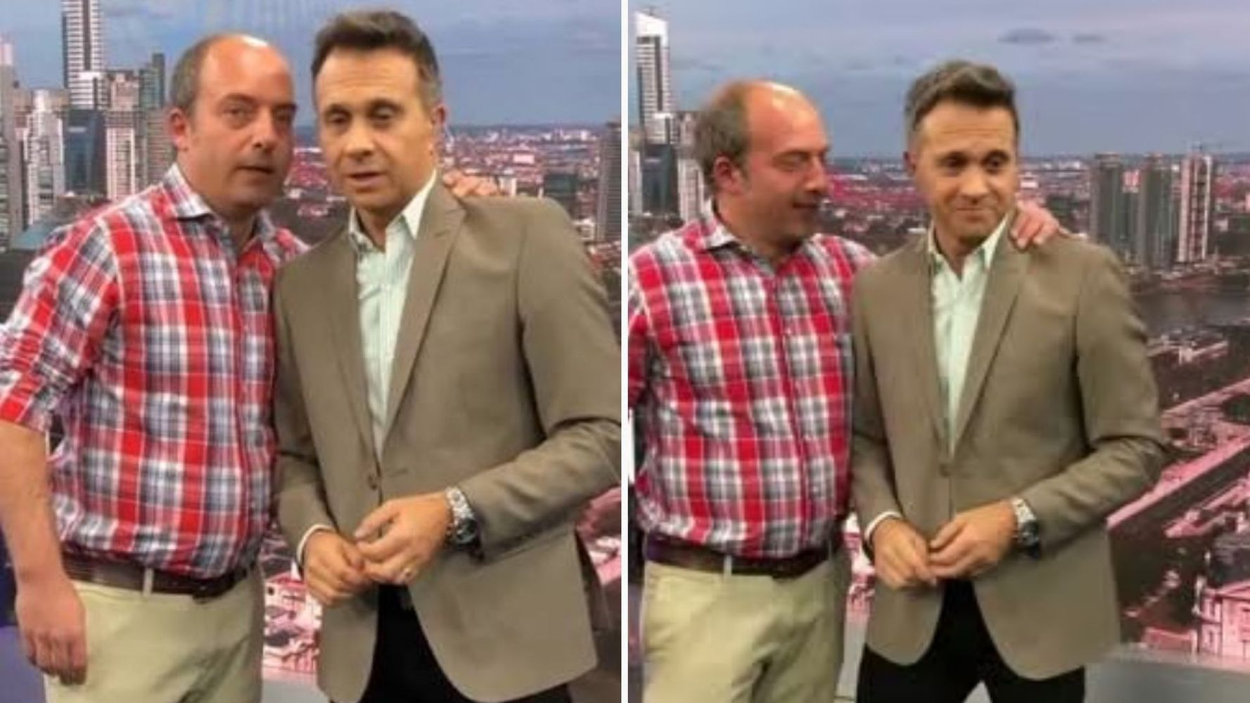 Sergio Lapegüe y Fernando Confessore.