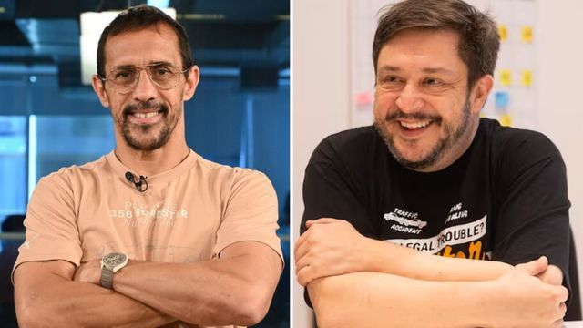 José Chatruc y Hernán Casciari
