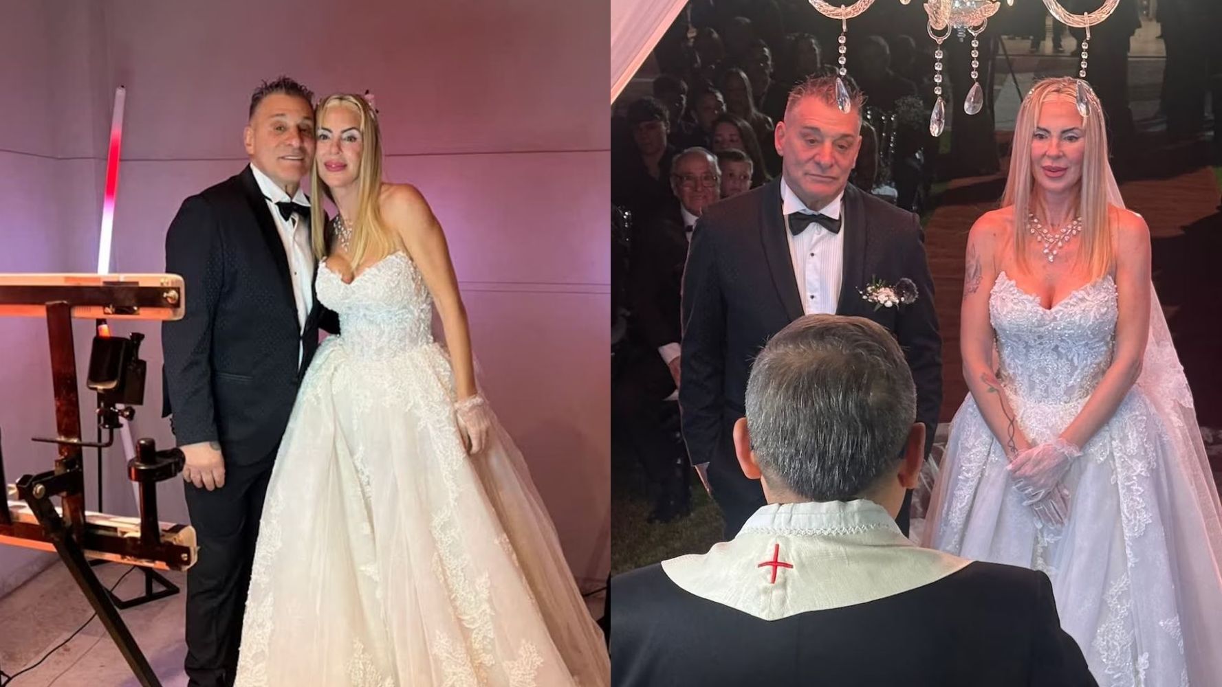 El Turco García y Mariela Prieto se casaron.