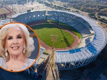 Llaryora ofreció el estadio Kempes para festejar los 100 años de Mirtha Legrand