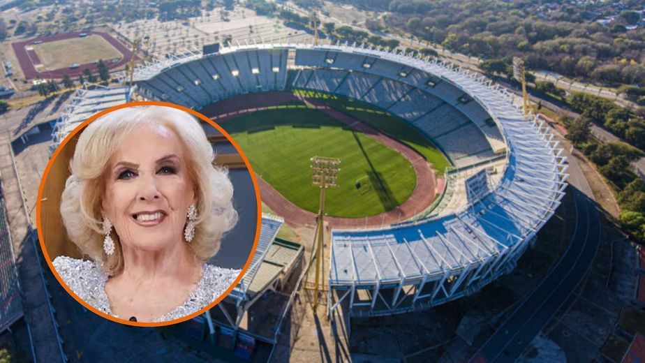 Llaryora ofreció el estadio Kempes para festejar los 100 años de Mirtha Legrand