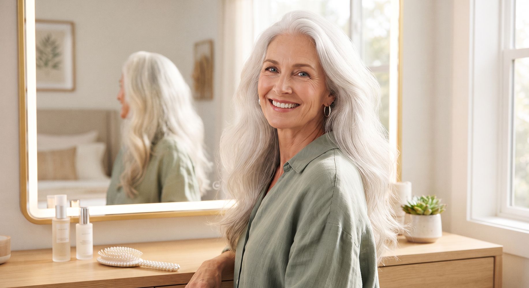 Las dermatólogas coinciden sobre las canas: “Para retrasar la aparición de canas, es bueno no fumar, comer de forma variada y suficiente, dormir bien y gestionar el estrés”