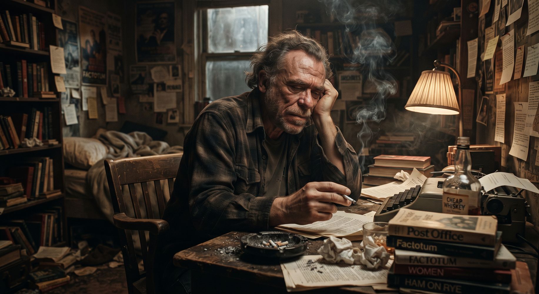 La demoledora reflexión de Charles Bukowski, escritor, sobre el comportamiento humano: “El problema con el mundo es que la gente inteligente está llena de dudas, mientras los estúpidos están llenos de confianza”