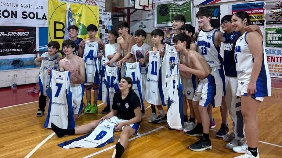 Sportivo Bolívar se metió en las semifinales del Federal U13 de básquet