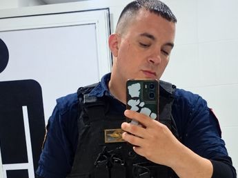 Nicolás Yozia, el policía que murió atropellado en Córdoba.