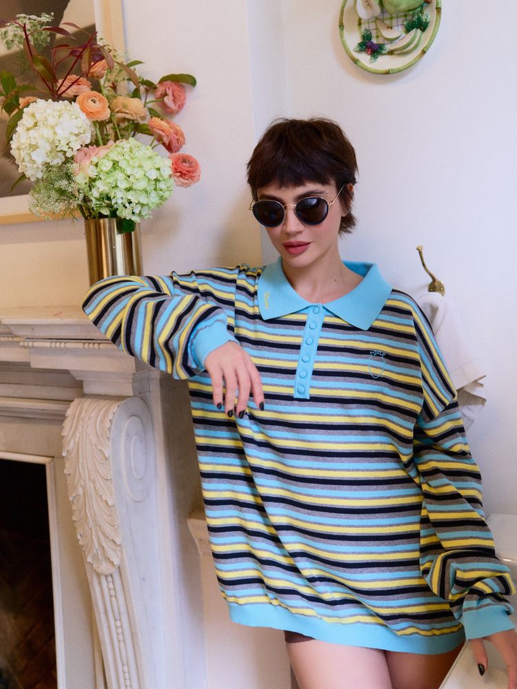 Celeste Cid apostó por el color de la temporada y dio cátedra de estilo con el estampado en tendencia
